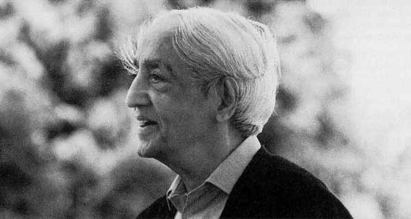 Frases de Krishnamurti - Toroide OM - Meditación, yoga y bienestar